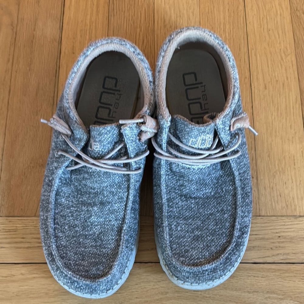 Hey Dude Gray Casual Shoes